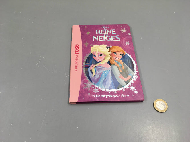 Une surprise pour Anna-La reine des neiges-Bibliothèque rose, moins cher chez Petit Kiwi