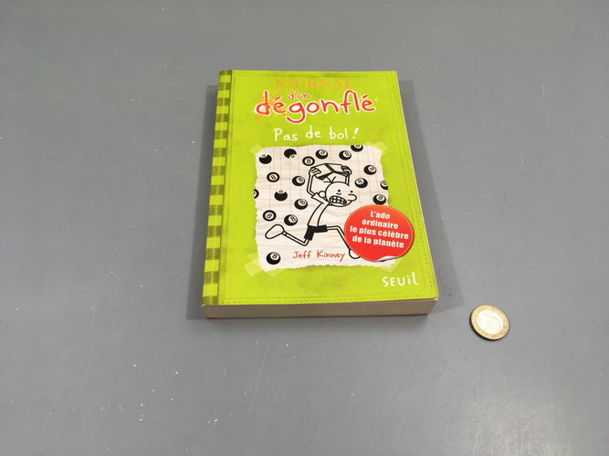 8-Journal d'un dégonflé-Pas de bol!, moins cher chez Petit Kiwi
