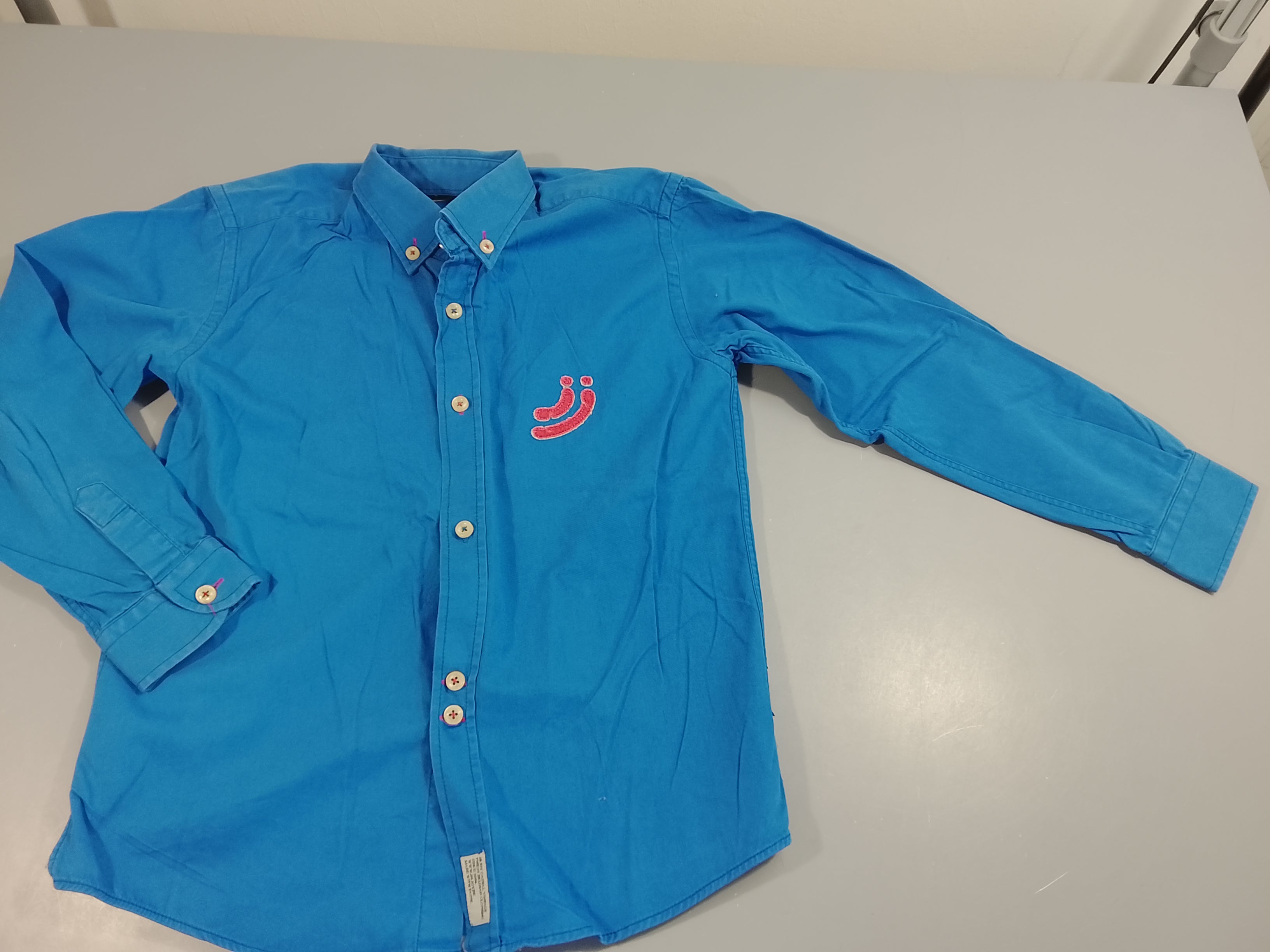 Chemise m.l bleue  'JJ