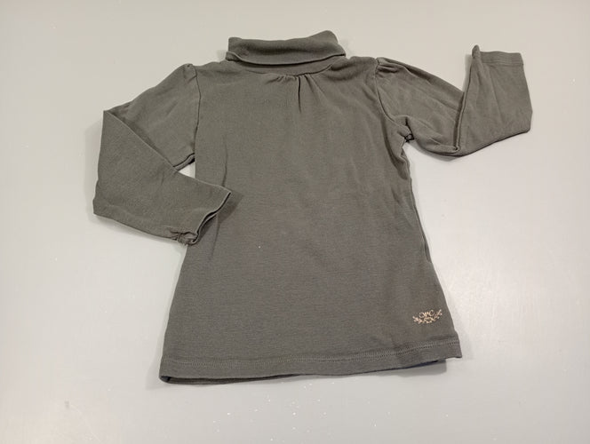 T-shirt m.l col roulé gris "orc", moins cher chez Petit Kiwi