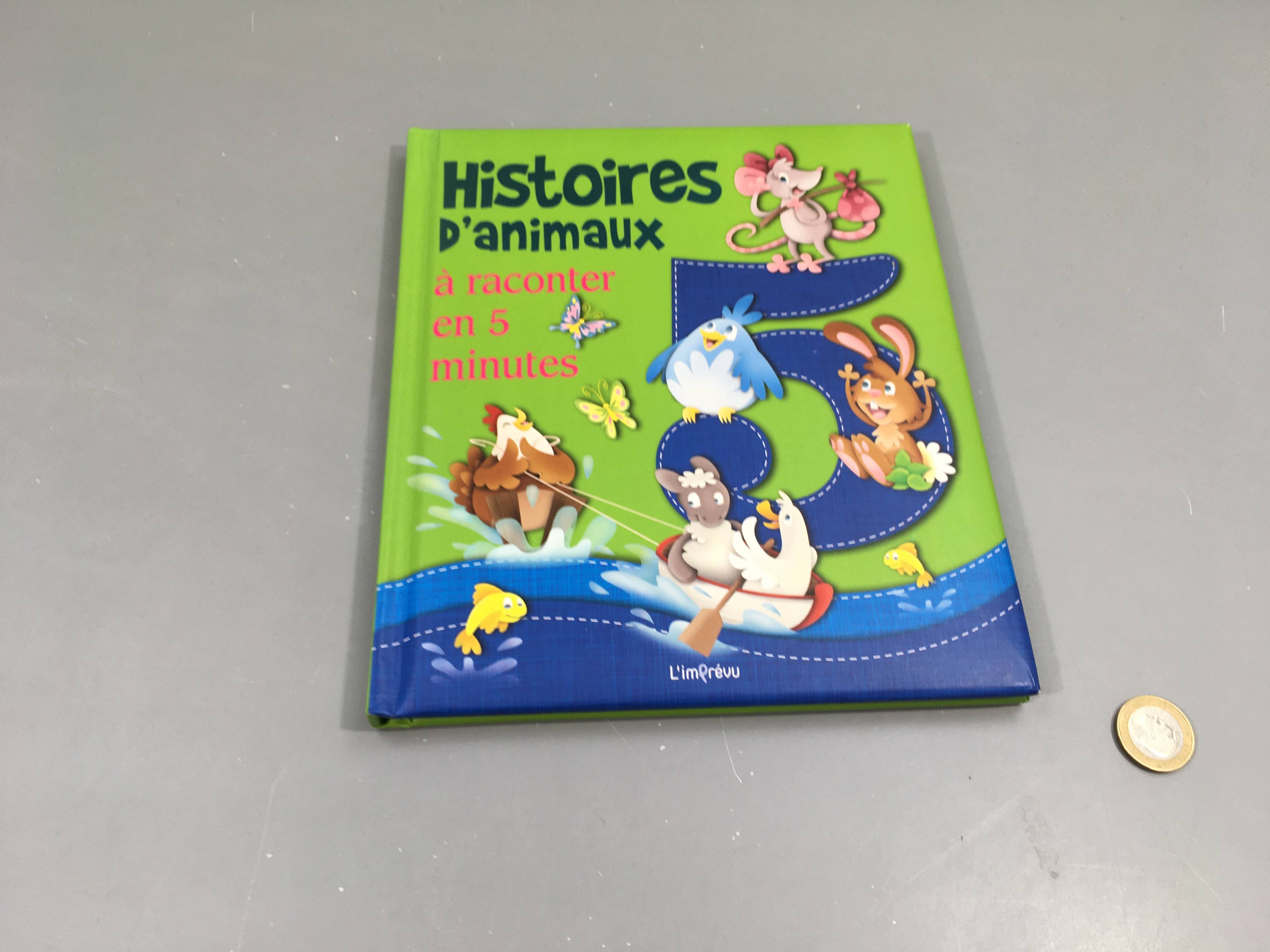Histoires d'animaux à raconter en 5 minutes