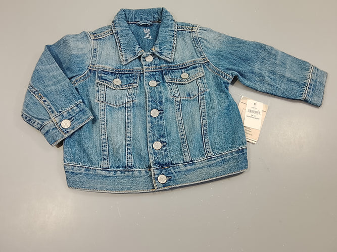 NEUVE veste en jean, moins cher chez Petit Kiwi