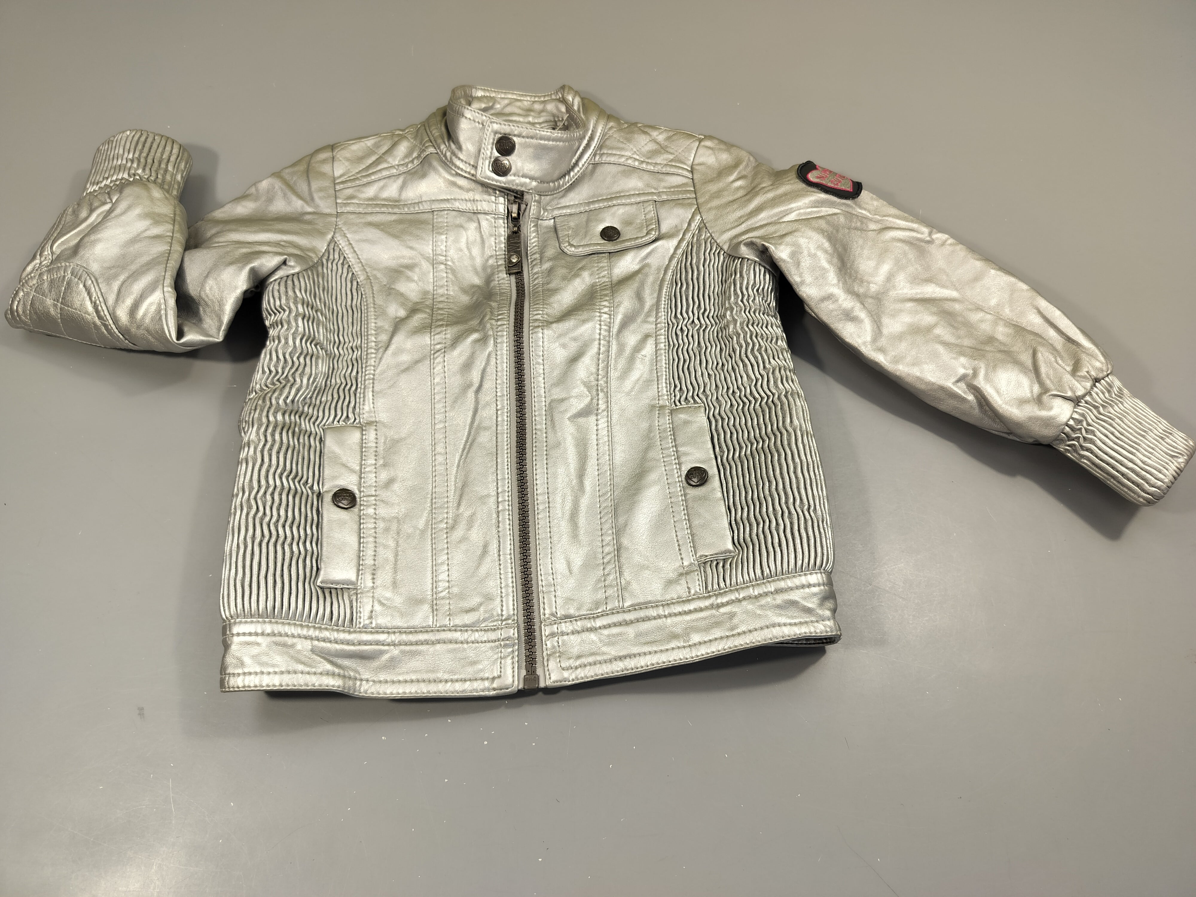 Veste ml simili cuir