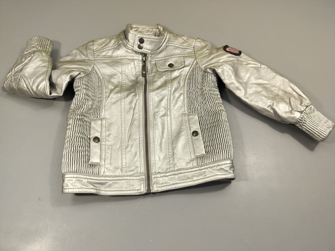 Veste ml simili cuir, moins cher chez Petit Kiwi
