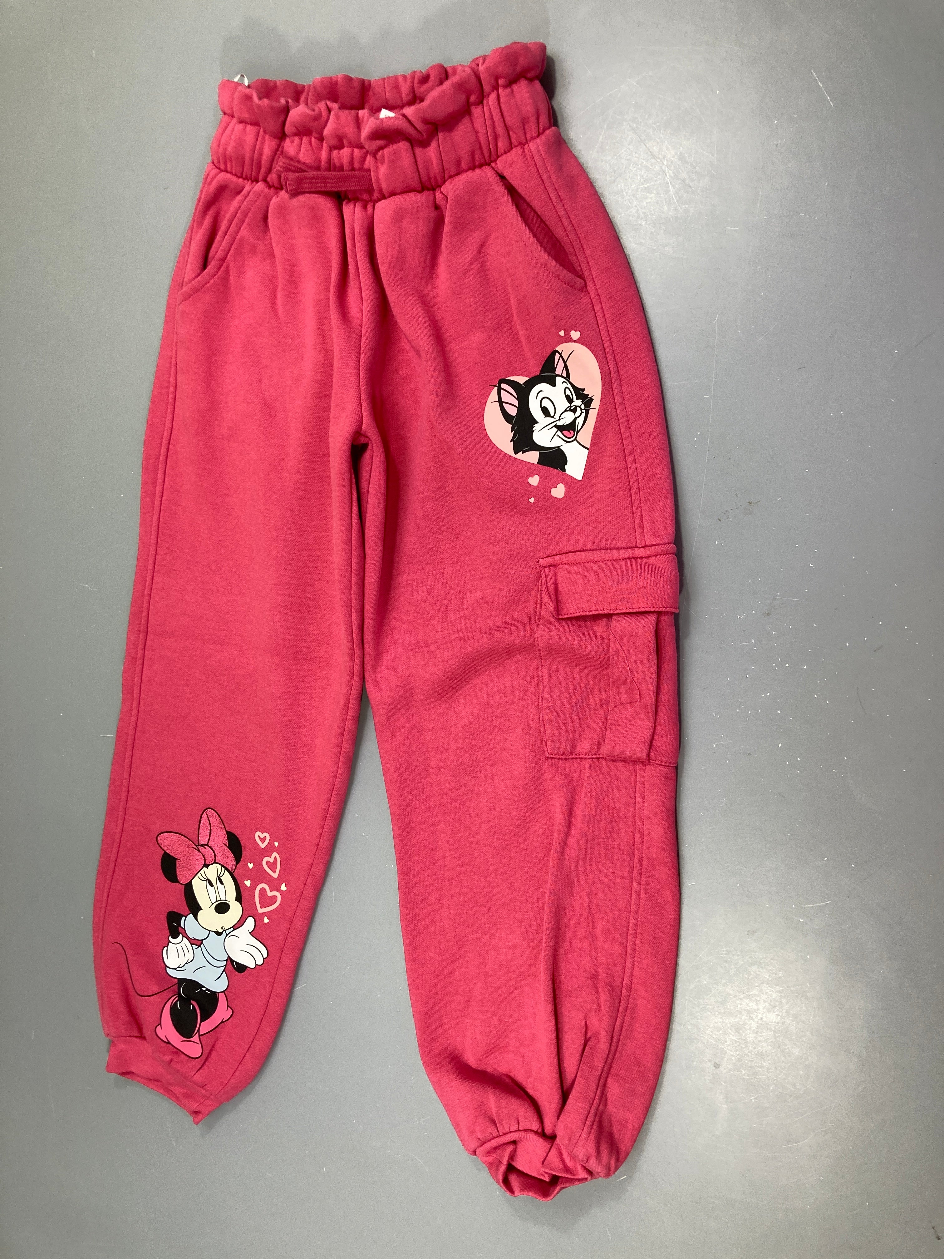 Pantalon de training molleton rose Minnie