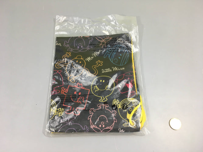Neuf-Sac avec cordon noir Mr Madame, moins cher chez Petit Kiwi