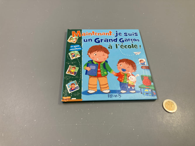 Maintenant, je suis un grand garçon à l'école!, moins cher chez Petit Kiwi