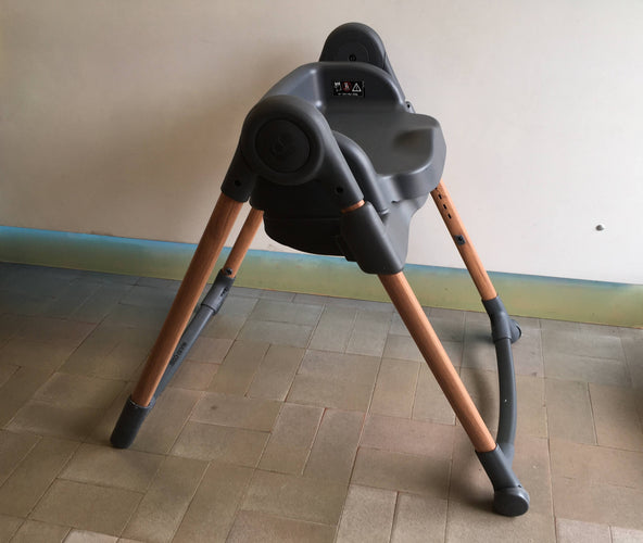 Minla Chaise haute réglable et évolutive, 0-14 ans, 60 kg max, moins cher chez Petit Kiwi
