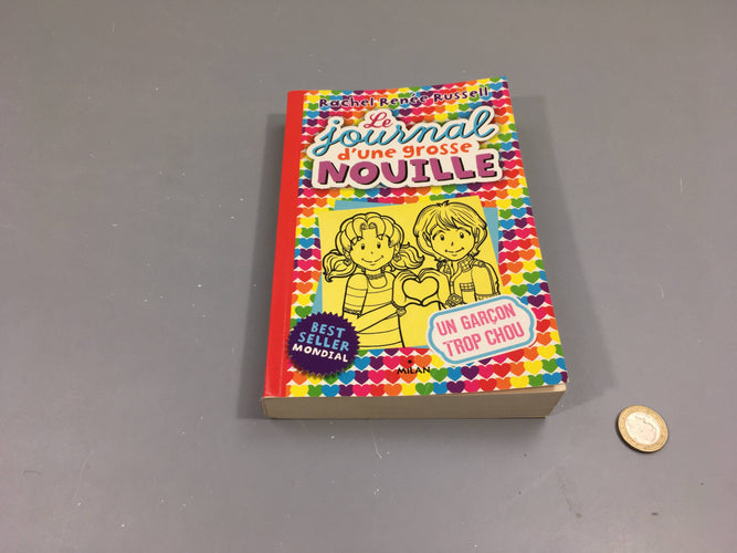 12-Un garçon trop chou-Le journal d'une grosse nouille, moins cher chez Petit Kiwi