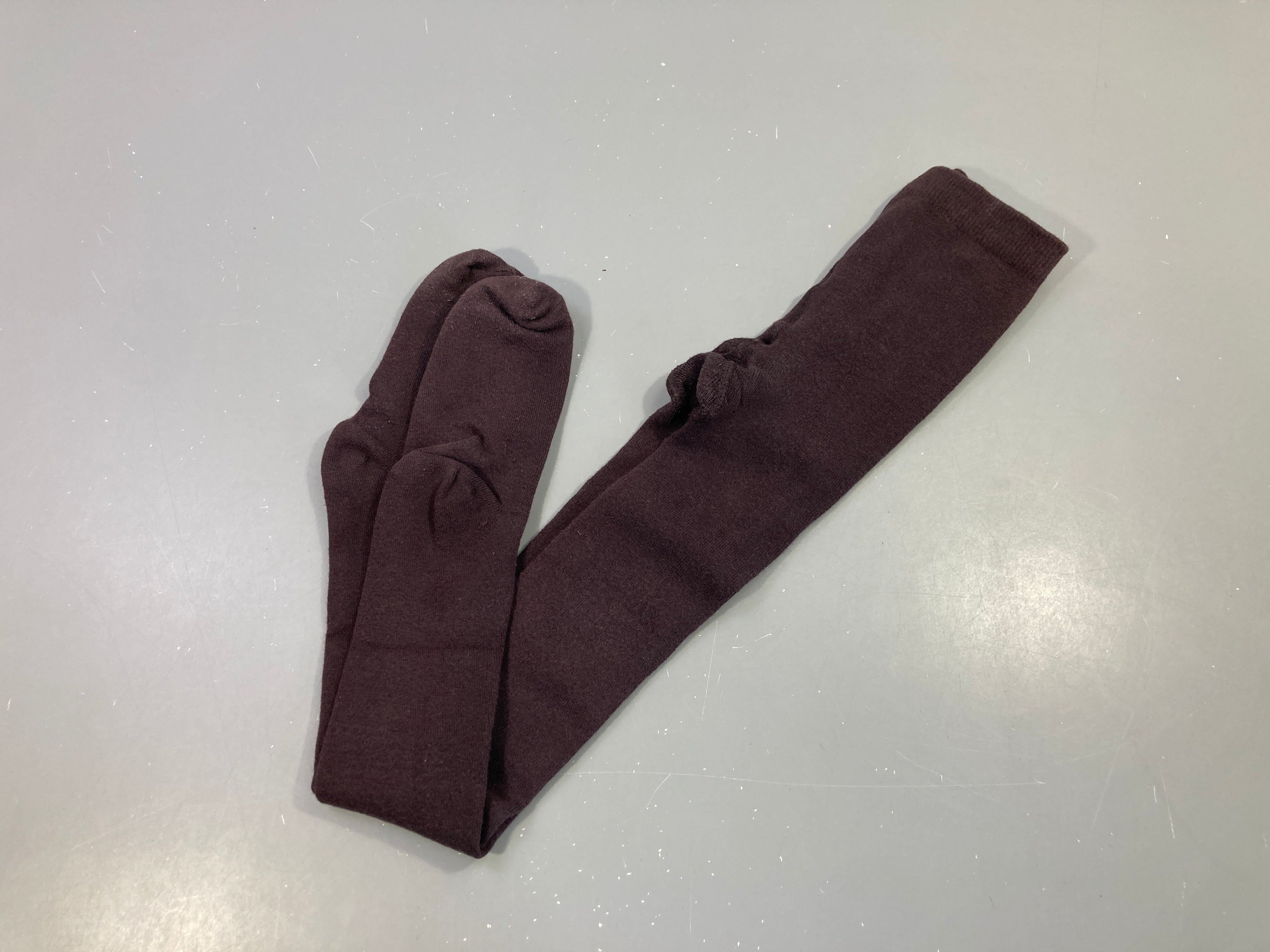 Collants brun foncé