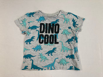 T-shirt m.c gris chiné Dino