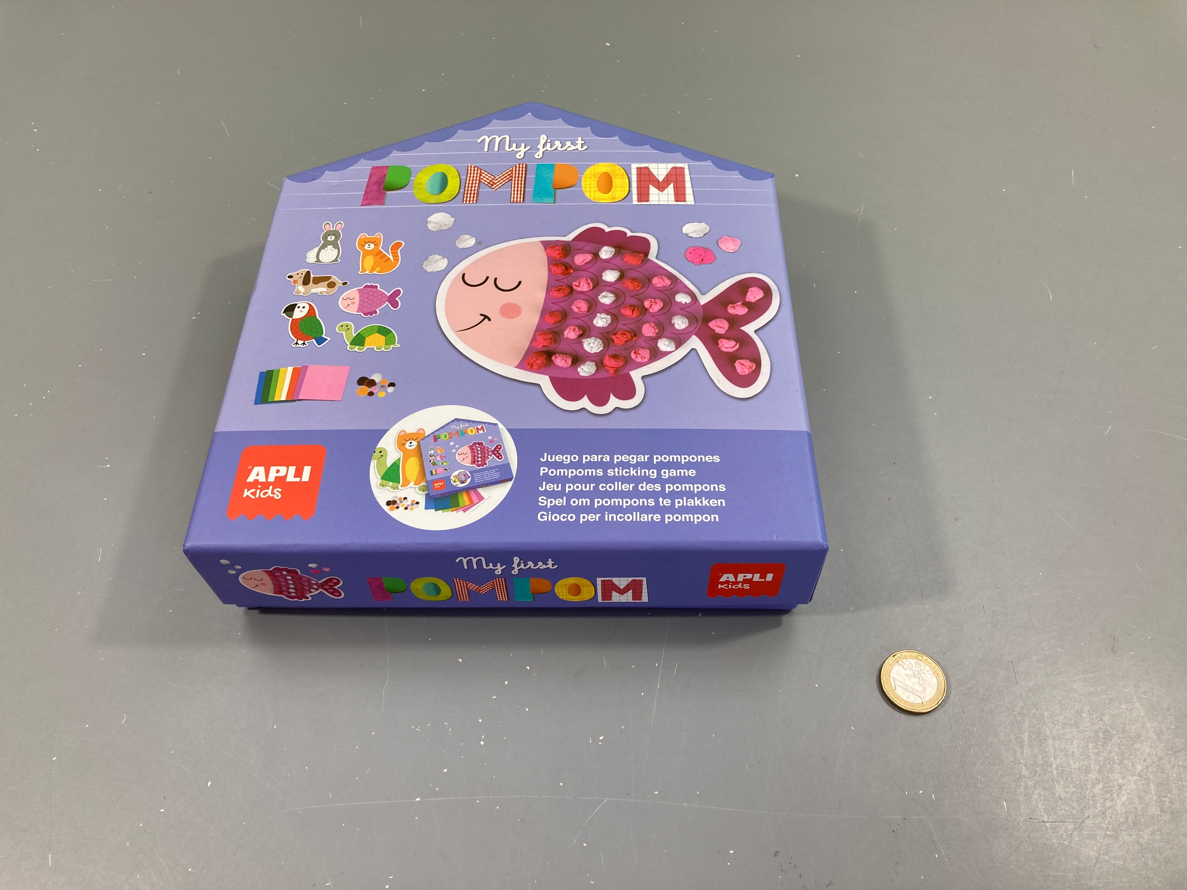 My first pompom, Apli Kids, manque le baton de colle, +3a