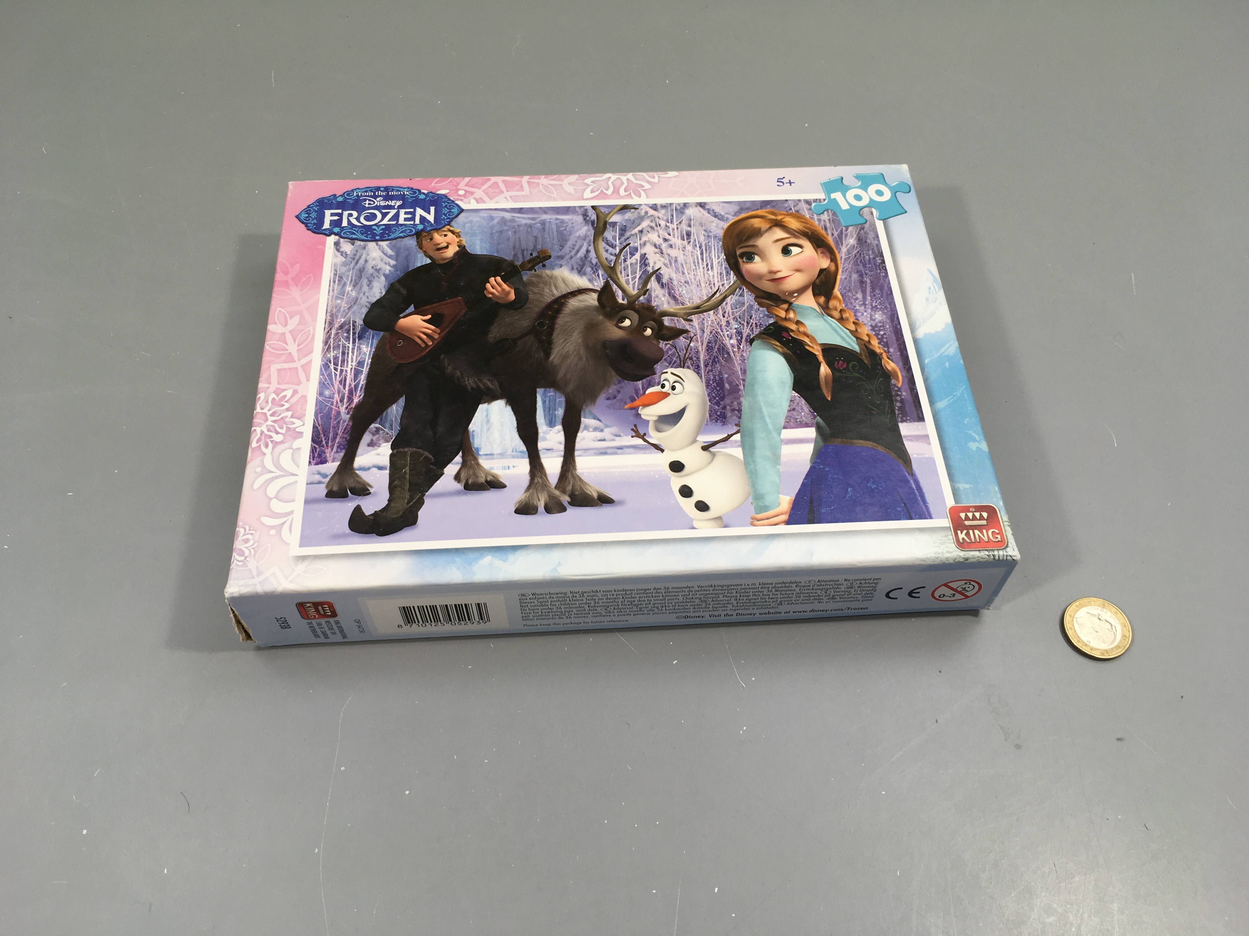 Puzzle Frozen +5a 100pcs Complet