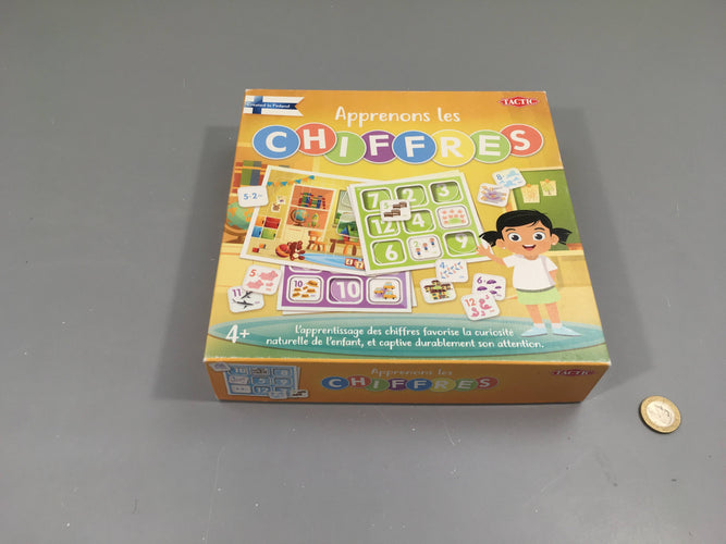 Apprenons les chiffres +4a Complet, moins cher chez Petit Kiwi