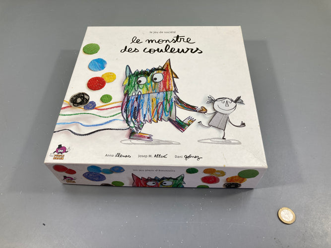 Le monstres des couleurs +3a Complet, moins cher chez Petit Kiwi