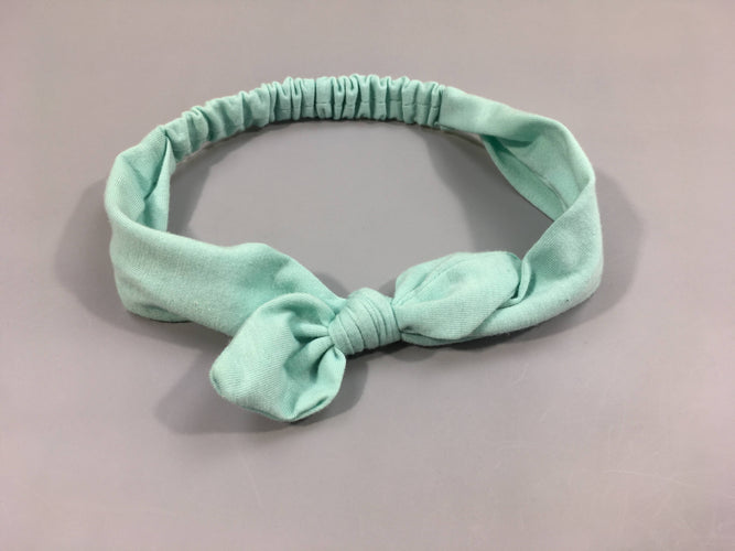 Bandeau turquoise noeud, moins cher chez Petit Kiwi