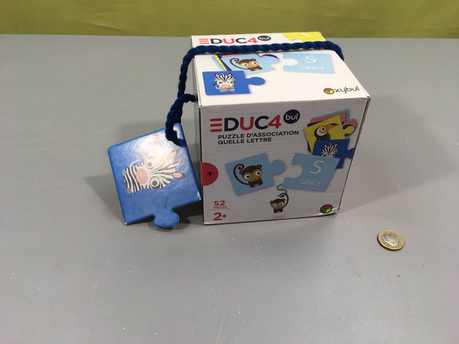 Educa Puzzle d'association de lettres +2a Complet, moins cher chez Petit Kiwi