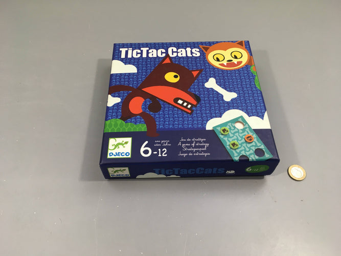 Tic Tac Cats 6-12a Complet, moins cher chez Petit Kiwi