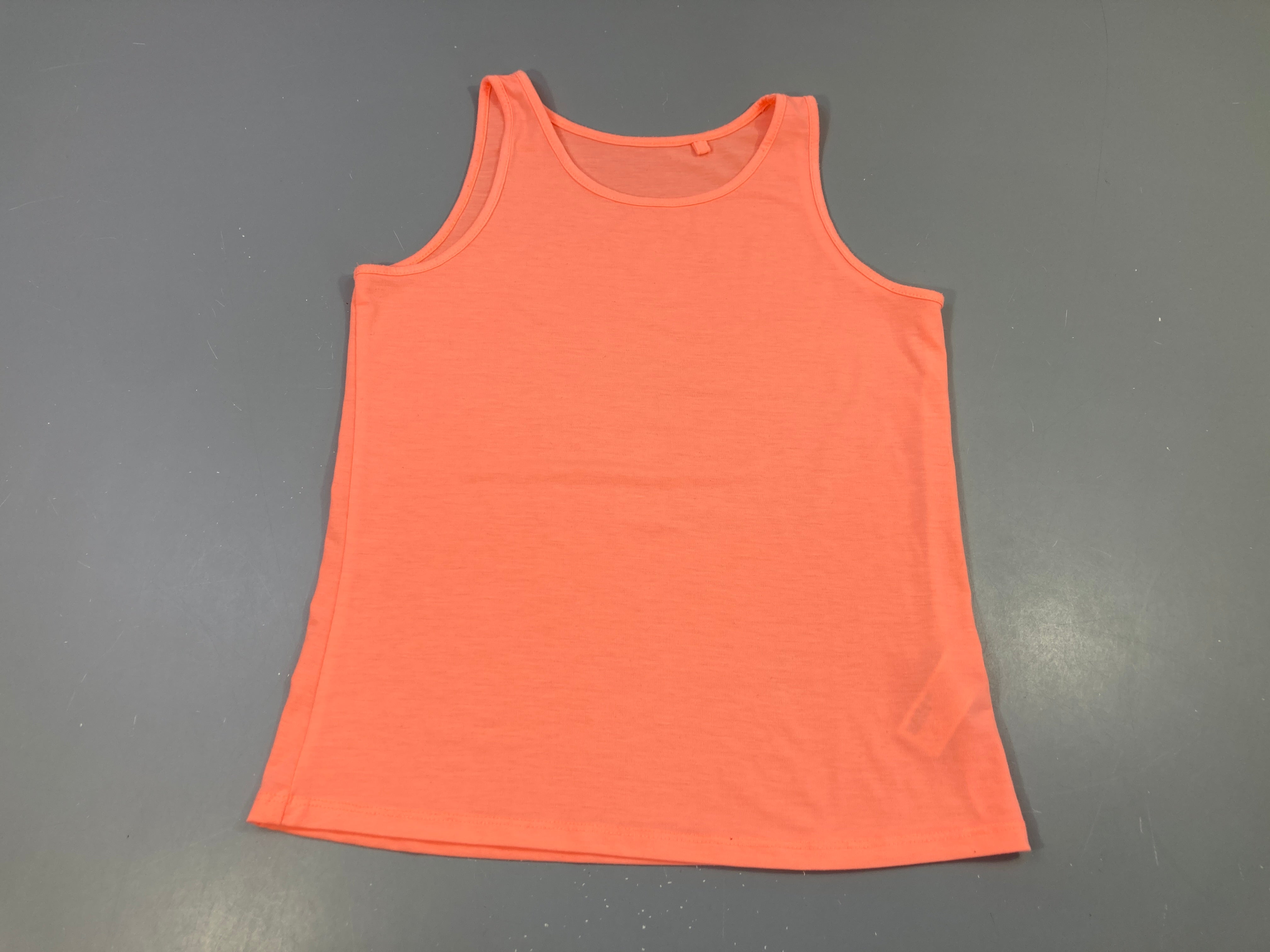 Débardeur orange fluo
