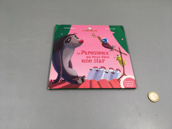 Le paresseux qui rêvait d'être une star, moins cher chez Petit Kiwi