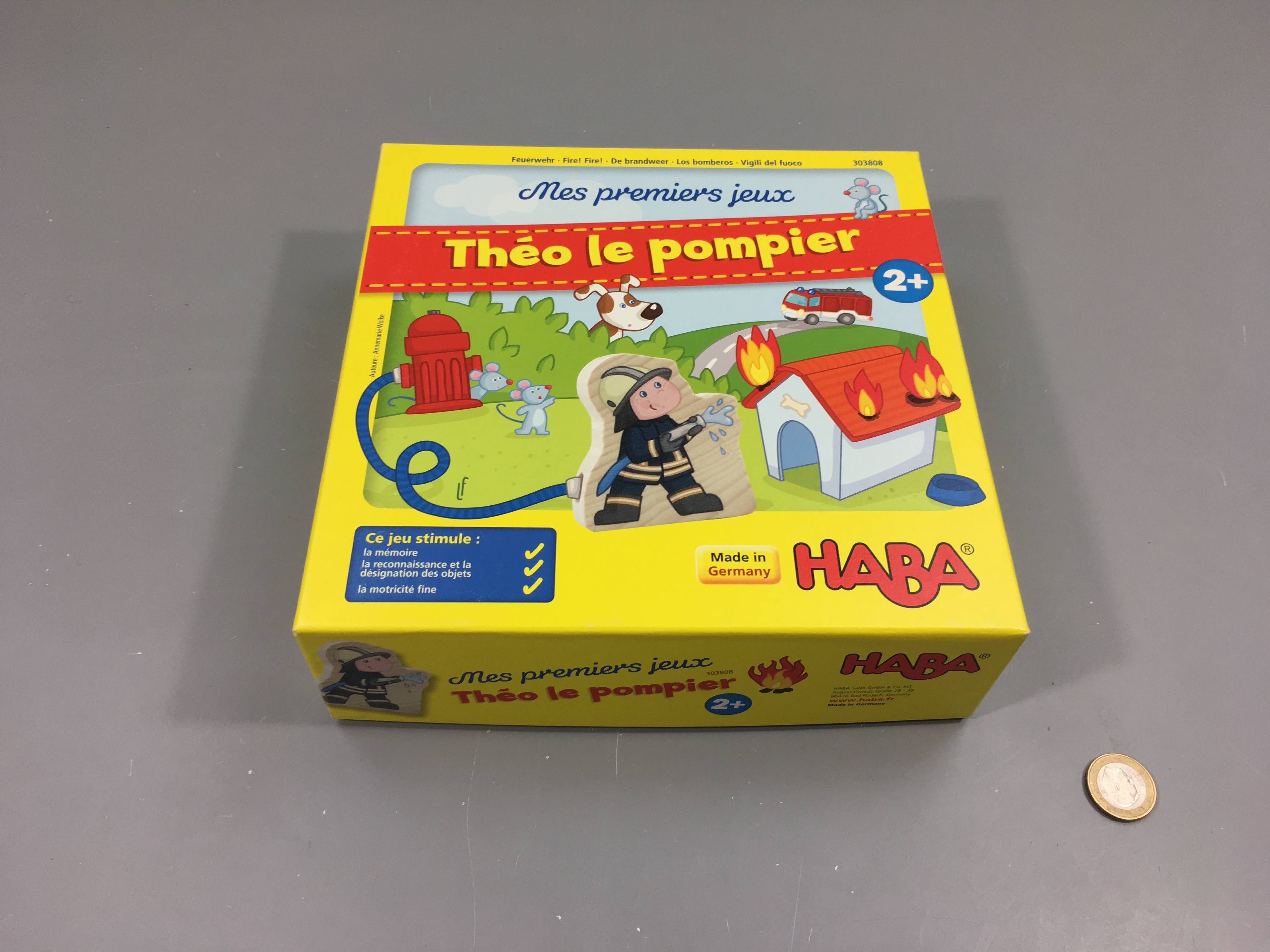 Complet Mes premiers jeux, Théo le pompier 2+
