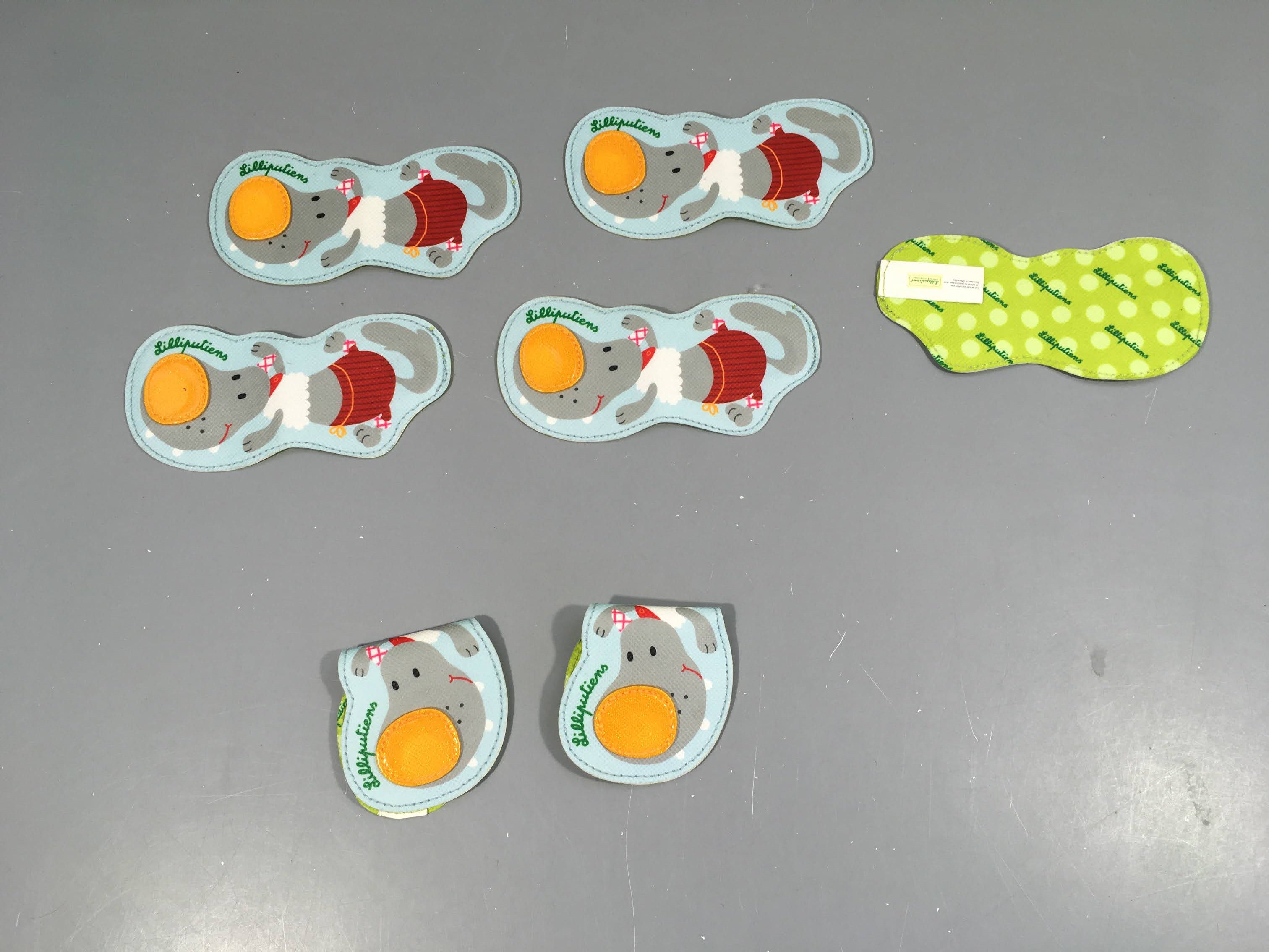 7 Magnets réfléchissants à aimanter sur le cartables ...