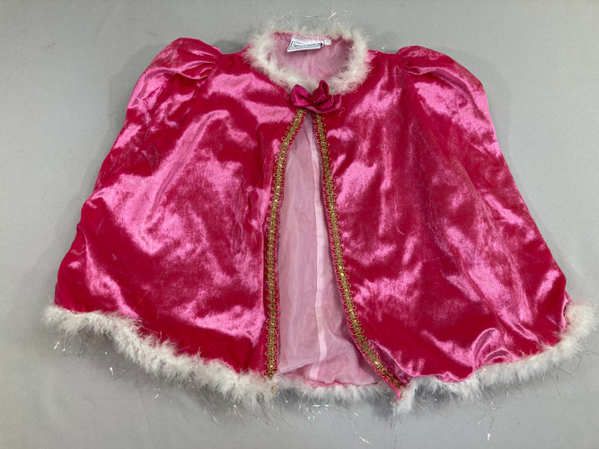 Déguisement cape de princesse velours rose, 4-8ans, moins cher chez Petit Kiwi