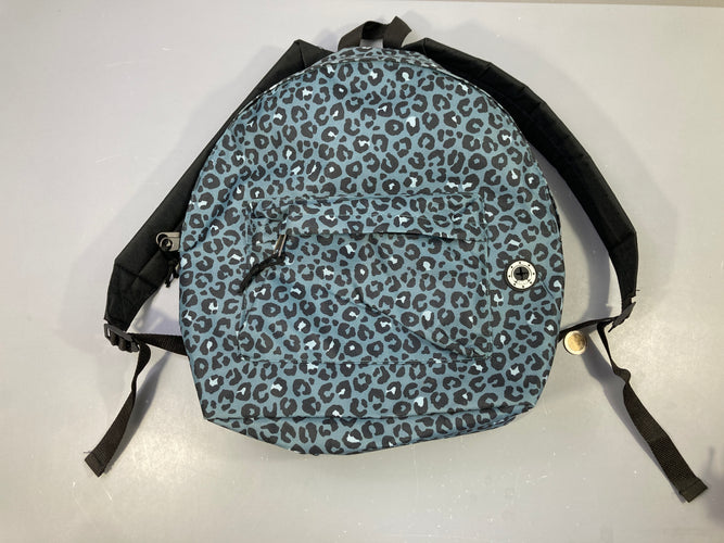 Etat neuf-Sac vert léopard à dos Backpack +/- 42-29cm, moins cher chez Petit Kiwi