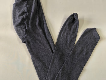 Bas collant de grossesse gris foncé