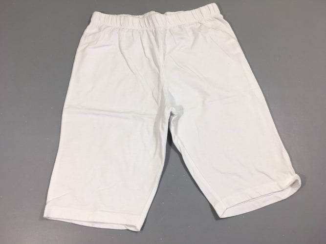 Bermuda jersey blanc, moins cher chez Petit Kiwi