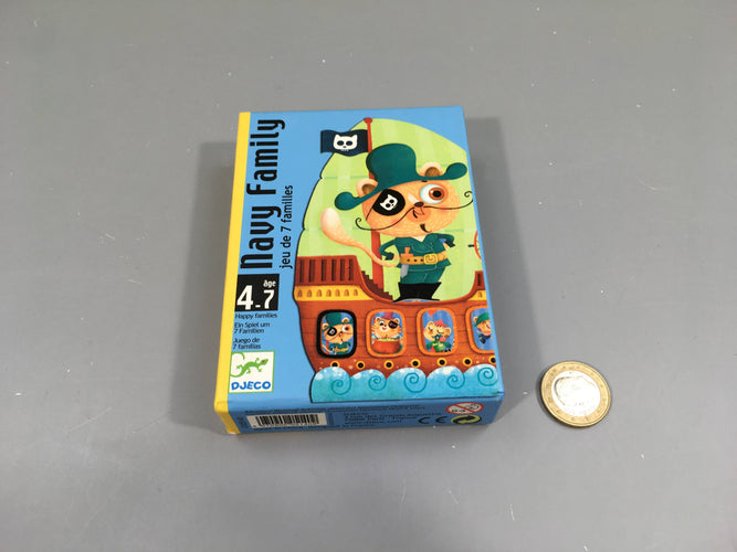 Navy Family-Jeu de 7 familles 4-7a Complet, moins cher chez Petit Kiwi