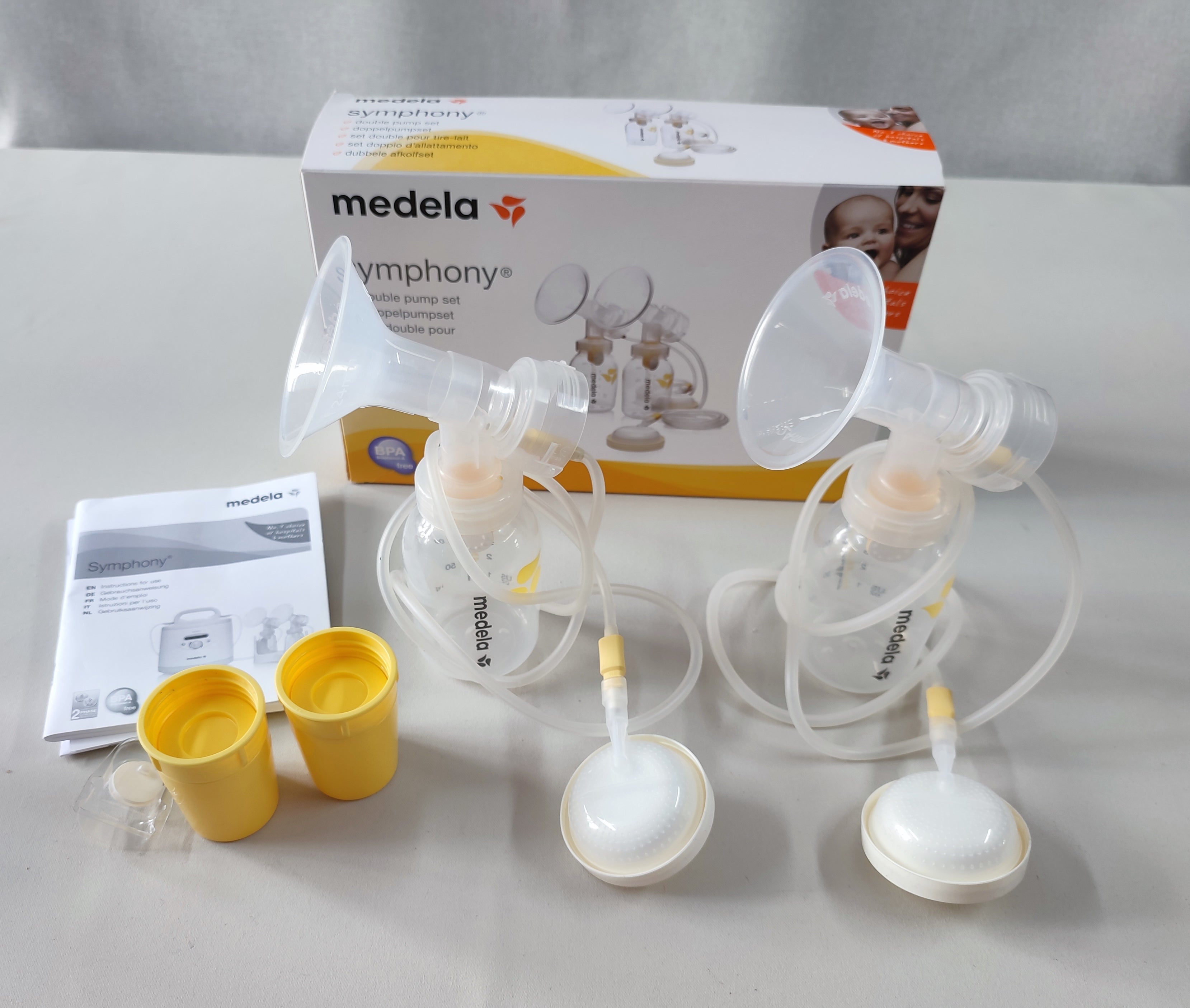Set double pour tire-lait Symphony, Medela