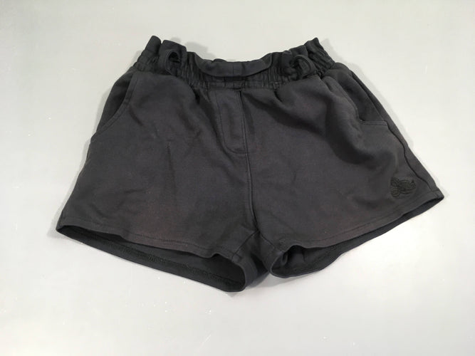 Short jersey noir taille élastiquée, moins cher chez Petit Kiwi