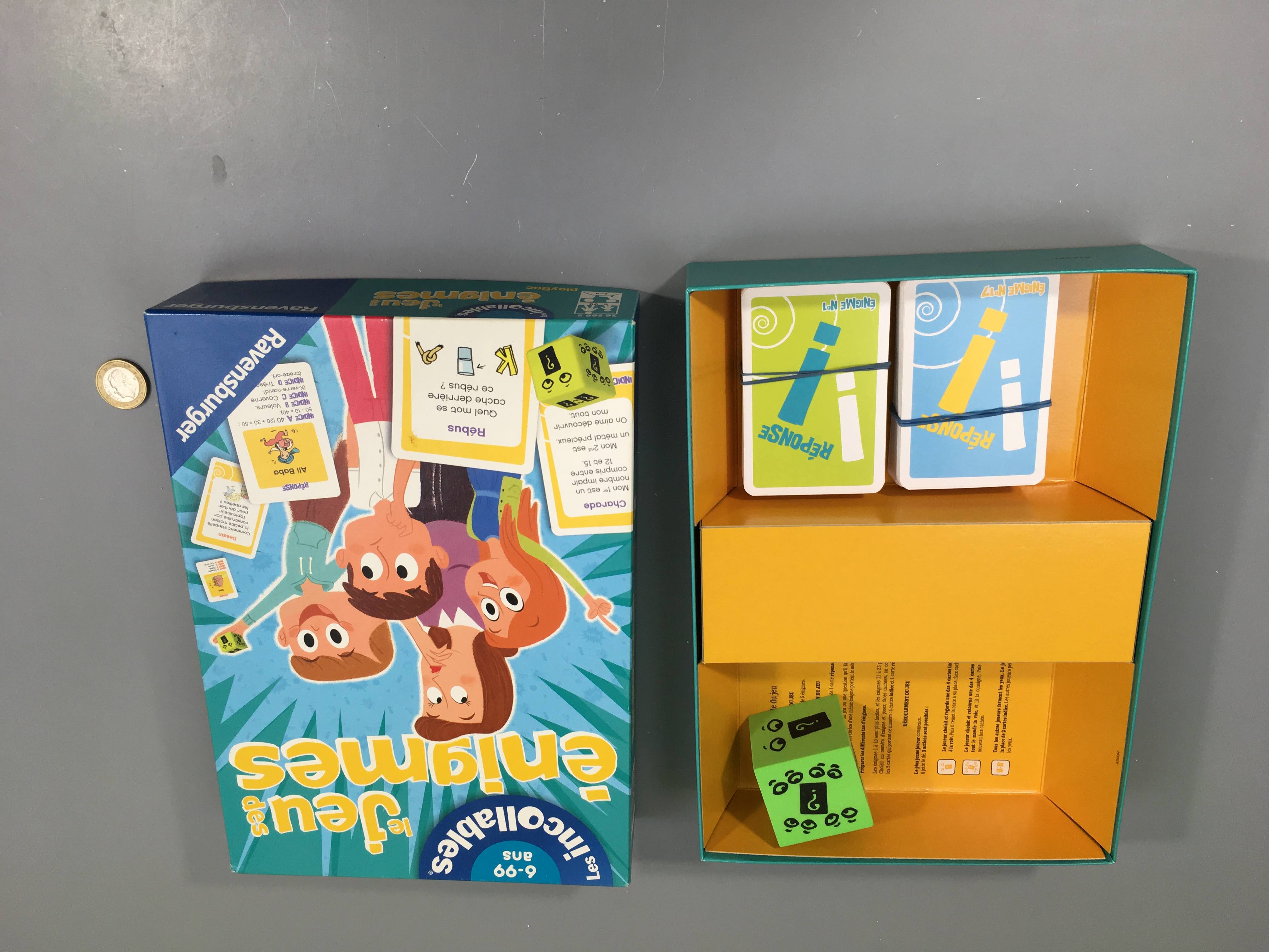 Le jeu des énigmes-Les incollables +6a Complet