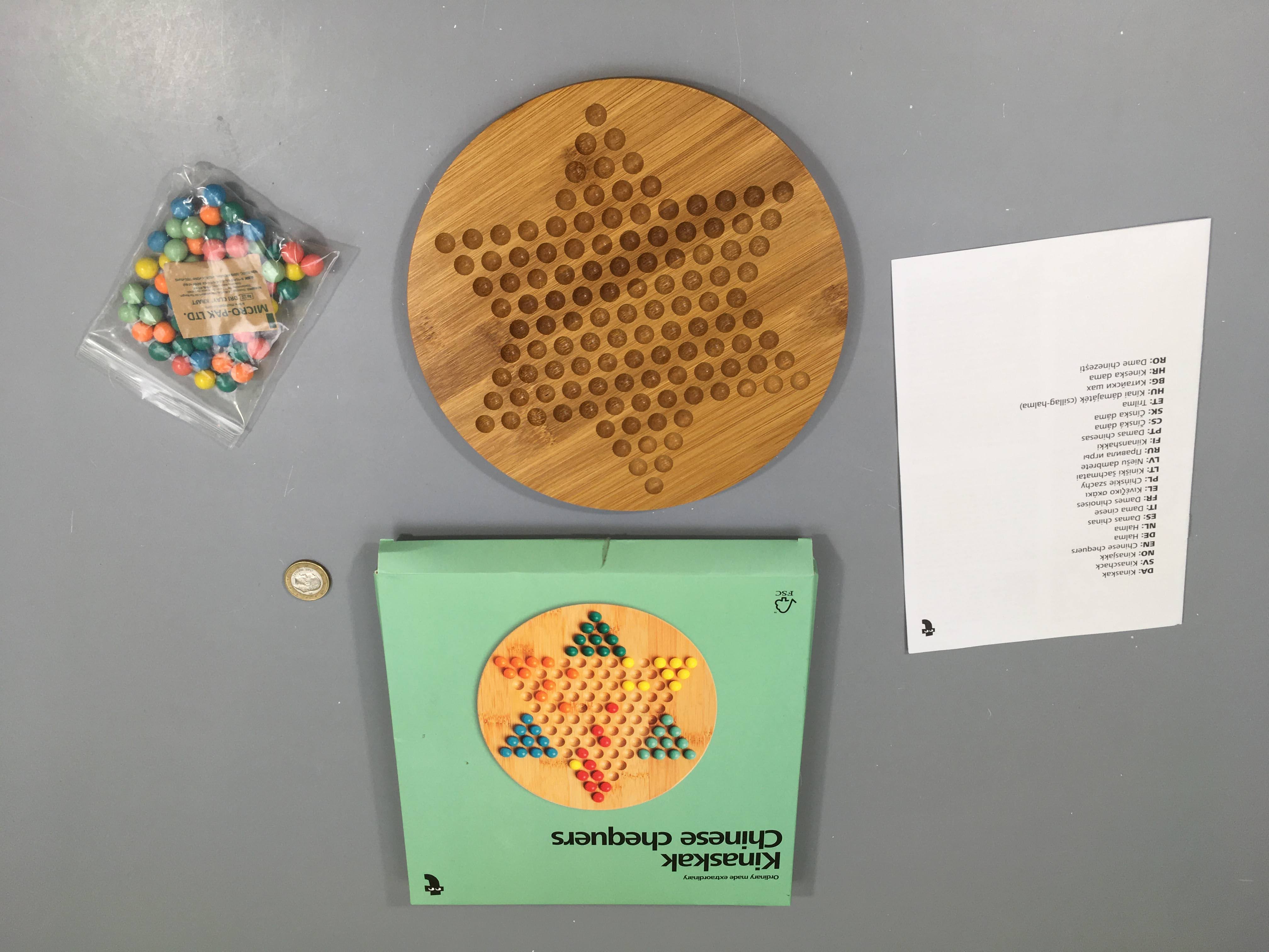 Jeu de dames chinoises Complet