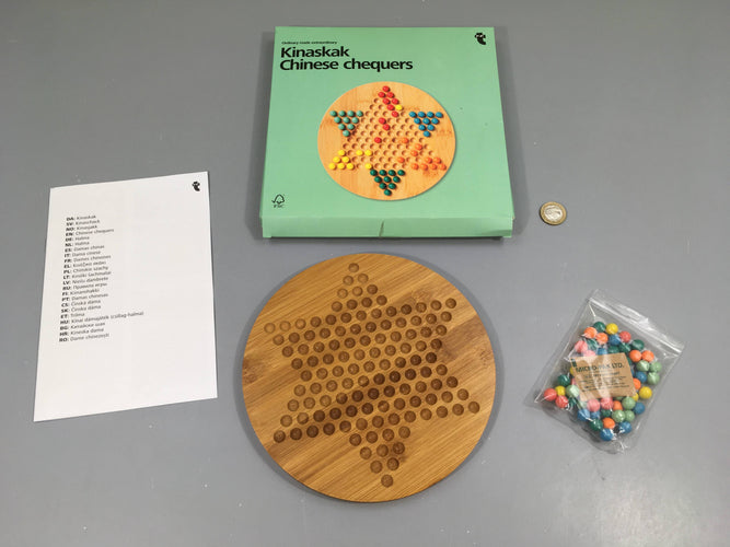 Jeu de dames chinoises Complet, moins cher chez Petit Kiwi