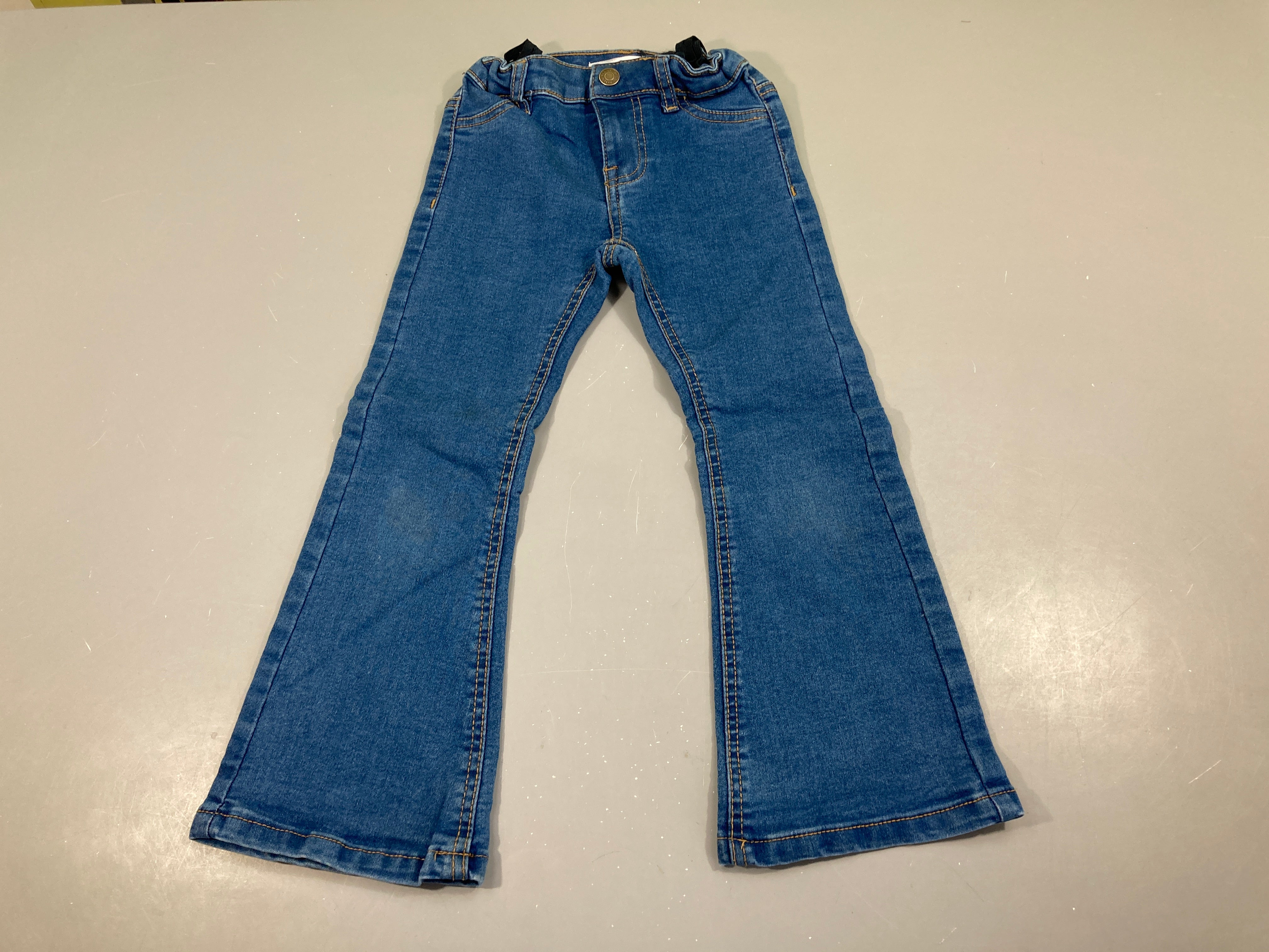 Jeans flare-Elastane détendu haine!