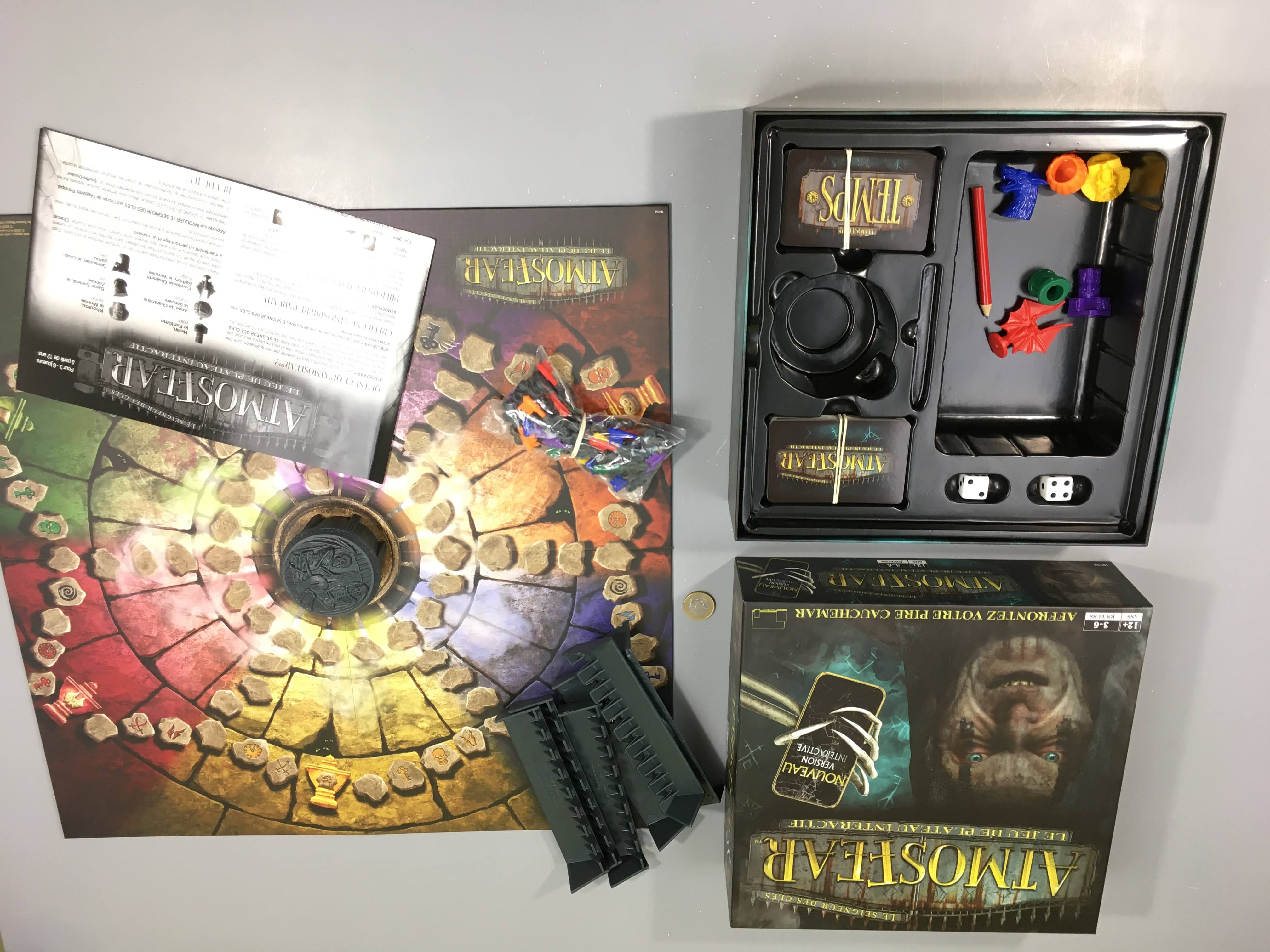 Atmosfear-Le jeu de plateau interactif +12a