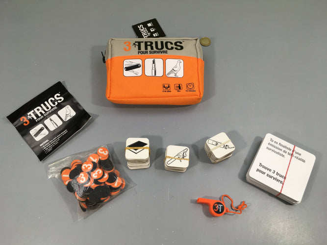 3 Trucs pour survivre +16a Complet, moins cher chez Petit Kiwi