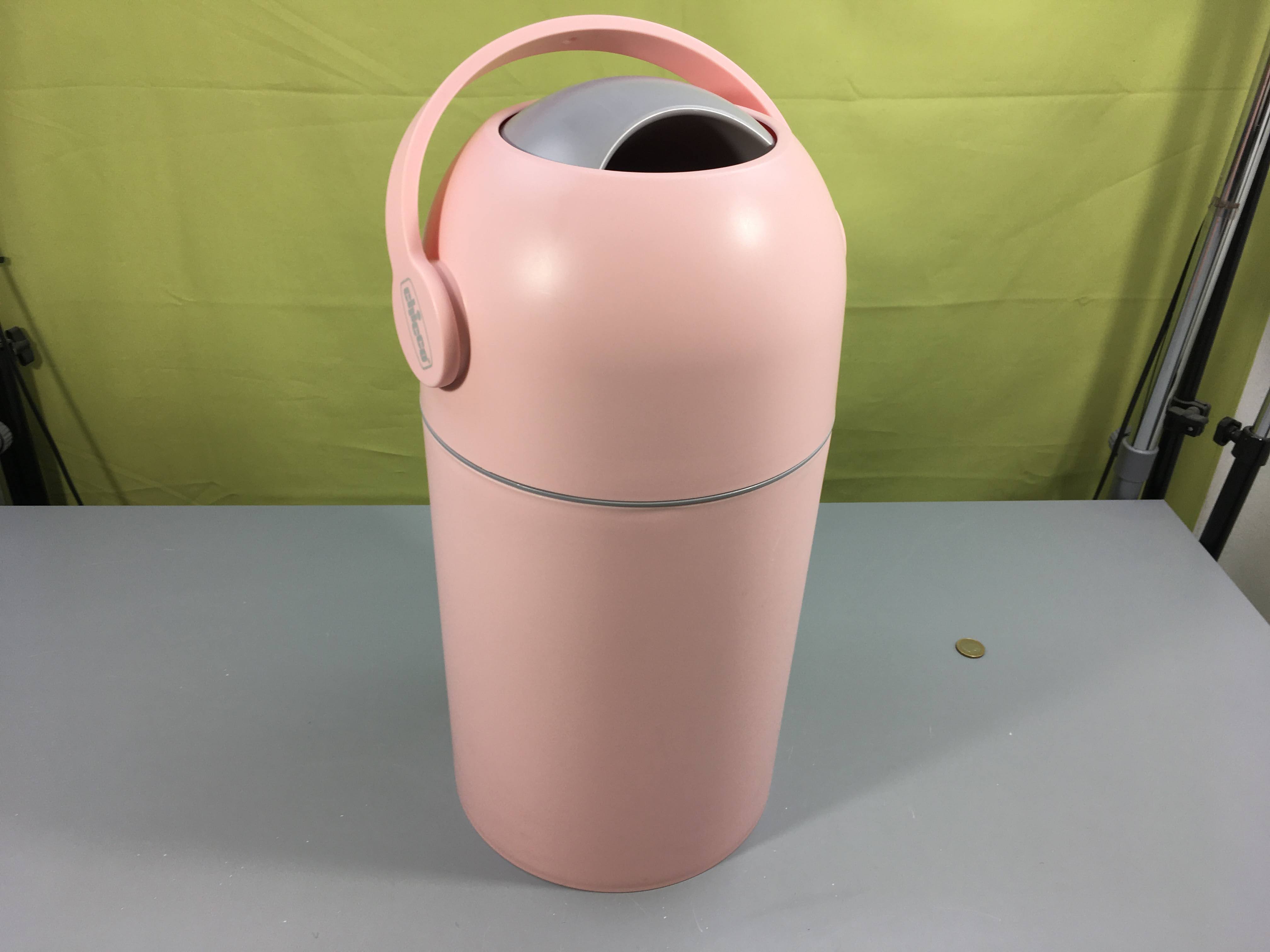 Poubelle à couches rose Odour Off