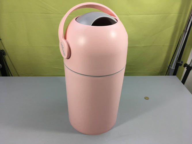 Poubelle à couches rose Odour Off, moins cher chez Petit Kiwi