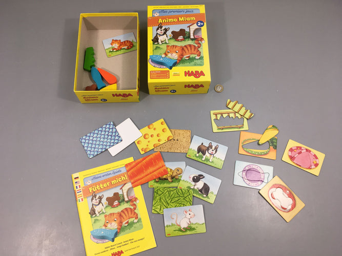 Animo Miam - Mes premiers jeux, +2a, moins cher chez Petit Kiwi