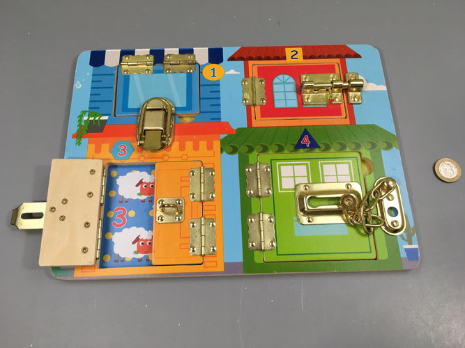 Planche bois Montessori, Playtive, moins cher chez Petit Kiwi