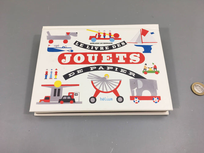 Le livre des jouets de papiers, Hélium, moins cher chez Petit Kiwi