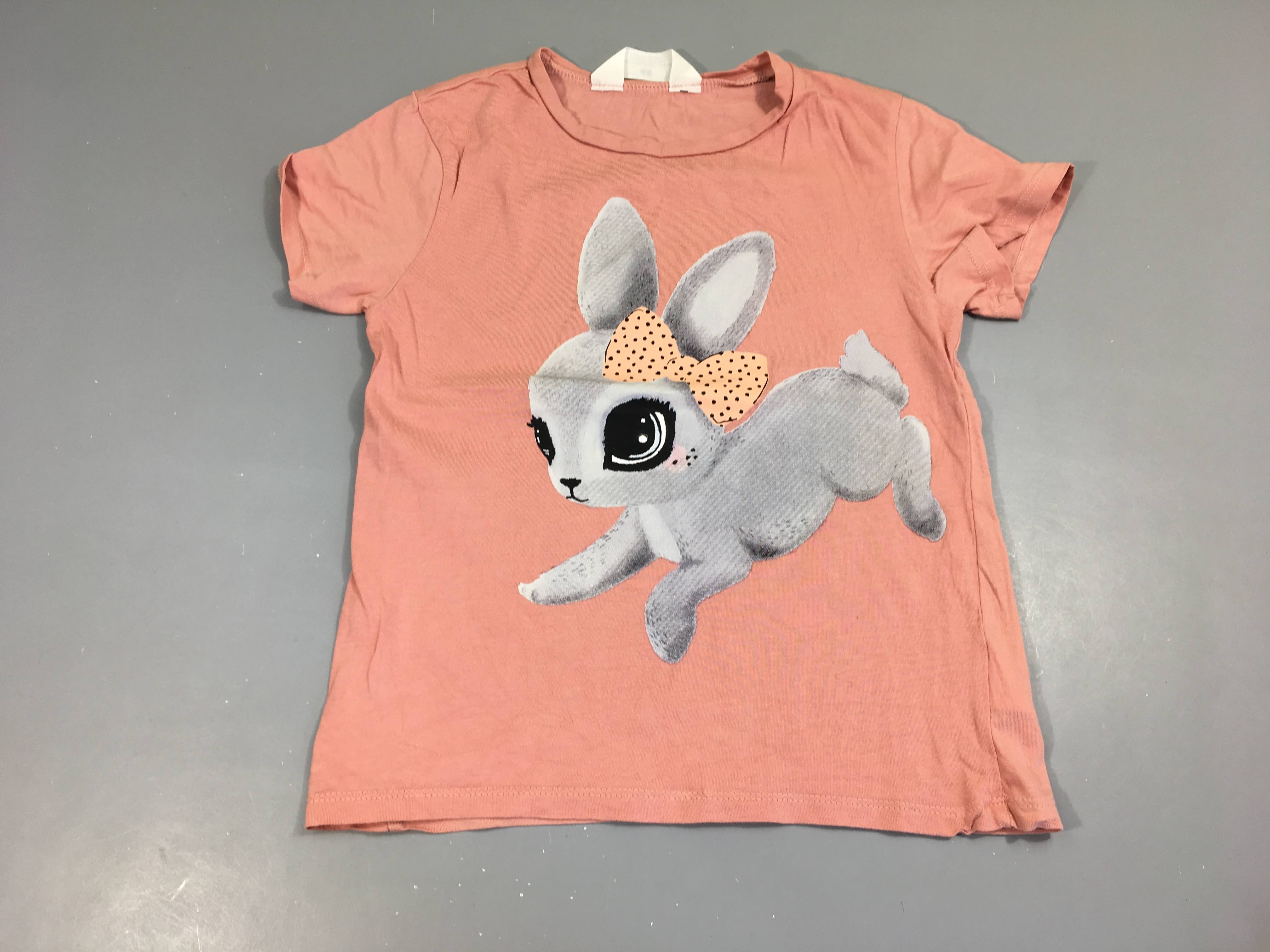 T-shirt m.c orangé lapin