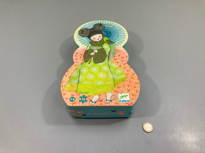 Puzzle 36pcs Kokeishi 4+ - complet, moins cher chez Petit Kiwi