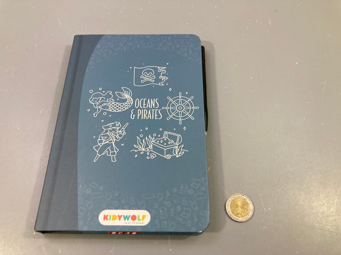 Océans & Pirates Kidywolf-Carnet de dessin avec écran LCD effaçable en 1 clic-30 illustrations à retracer et 5 thèmes, moins cher chez Petit Kiwi