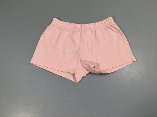 Short jersey rose pâle, moins cher chez Petit Kiwi