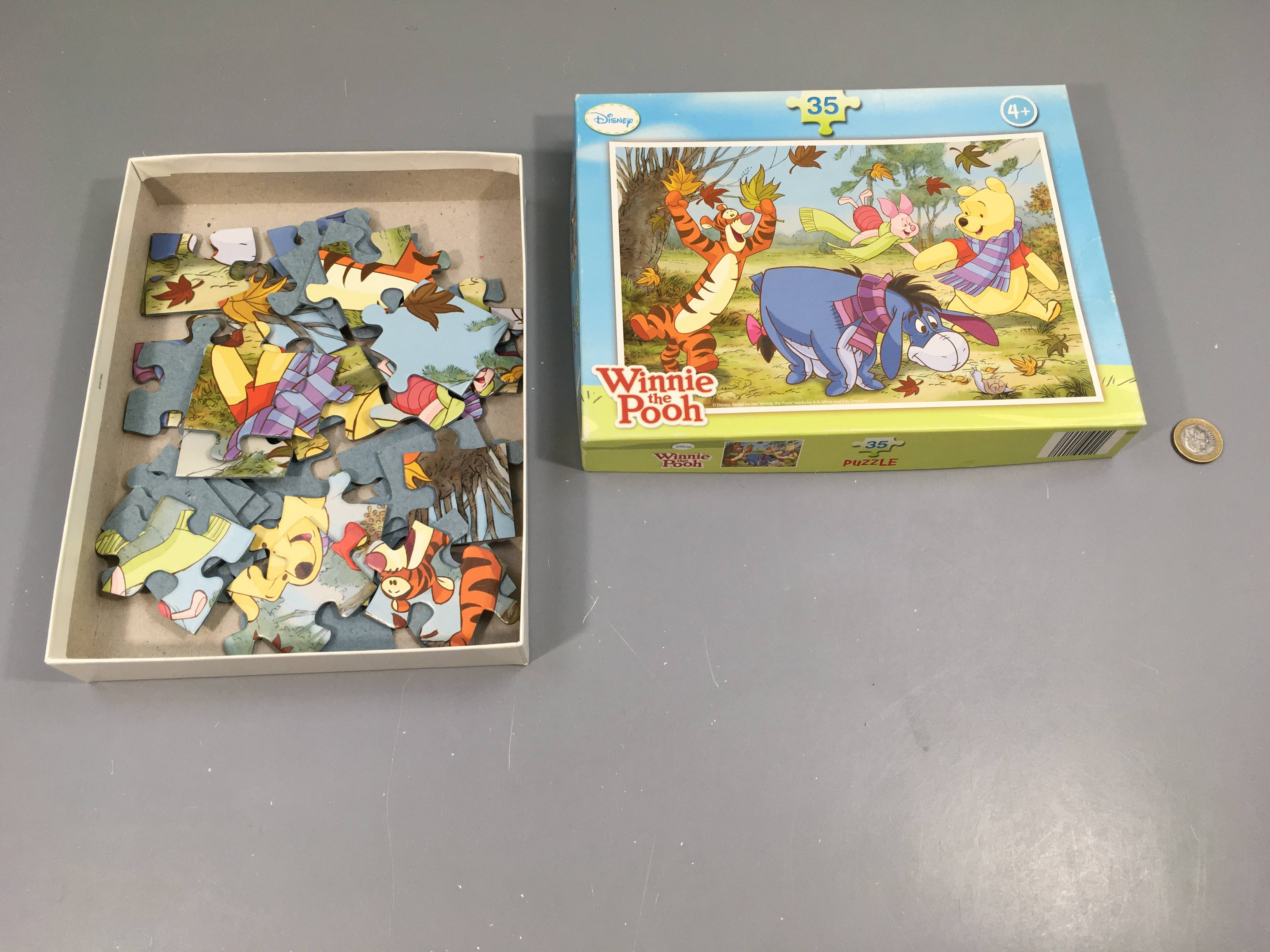 Puzzle Winnie, 35pcs - complet
