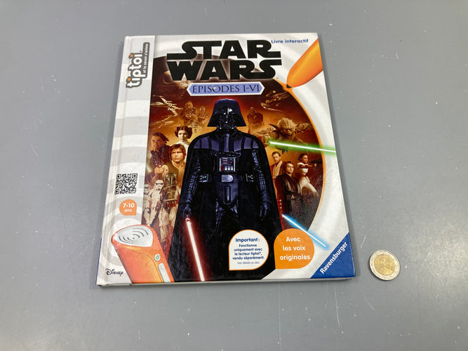 Tiptoi Star Wars Livre interactif Episodes I-VI 7-10a, moins cher chez Petit Kiwi